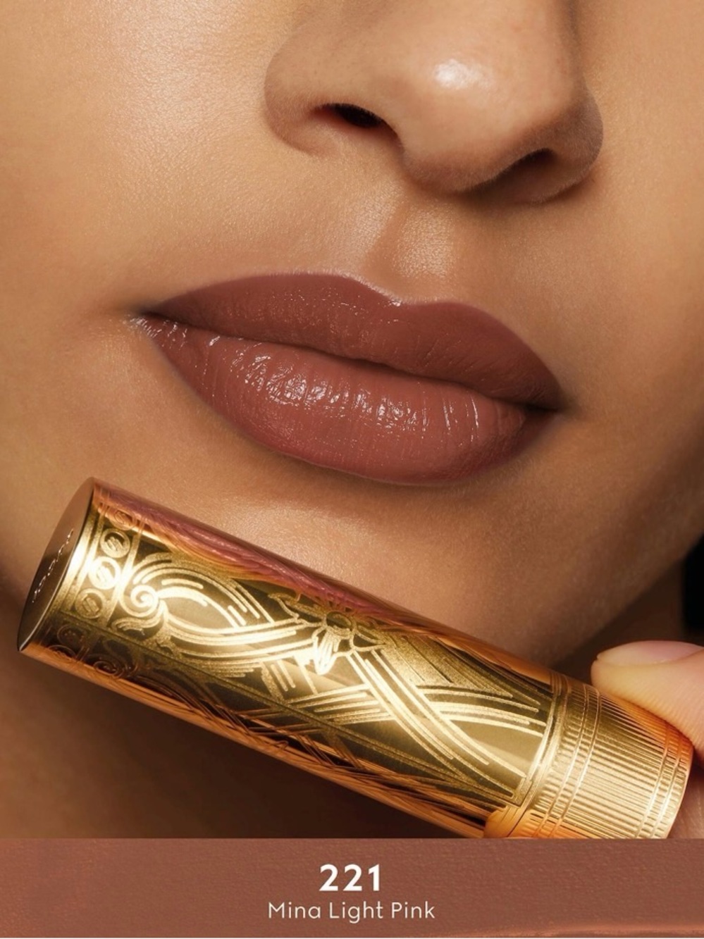 Gucci Satin Lipstick — Mina Light Pink - Picture 2 of 8